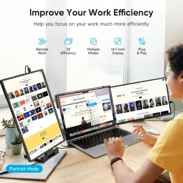 Dual Laptop Screen Extender - Image 5